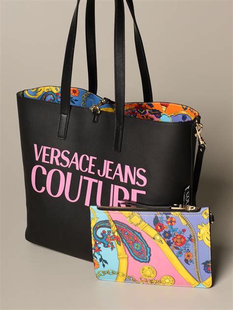 borsa versace couture grande|Versace jeans couture.